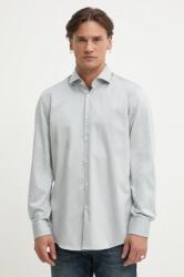 HUGO BOSS camasa din bumbac barbati, culoarea verde, cu guler italian, slim 99KK-KDM08O_97X (50482056)