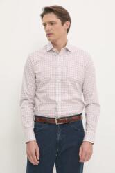 Hackett camasa barbati, culoarea alb, cu guler clasic, slim, HM3010132 PPYA-KDM08U_00E (HM3010132)