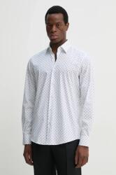 HUGO BOSS camasa barbati, culoarea alb, cu guler italian, regular, 50539178 PPYA-KDM0IE_00X (50539178)