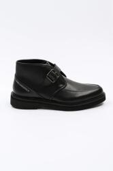Karl Lagerfeld ghete de piele KARNABY barbati, culoarea negru, KL10330 PPYA-OBM075_99X (KL10330.000)