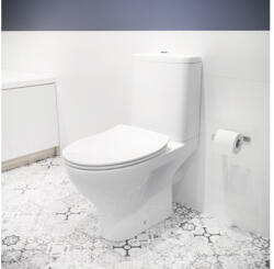Cersanit Set vas WC cu rezervor, mecanism și capac Cersanit Moduo 667, evacuare orizontală, alb (K116-025)