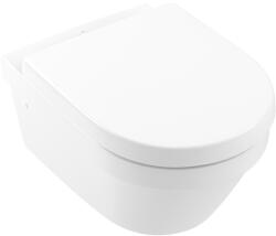  Set vas WC suspendat DirectFlush Villeroy&Boch Omnia Arhitectura cu capac inchidere lenta, alb (4694HR01)