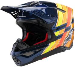 Alpinestars S-m10 Ltd Edition 25 Dark Blue / Orange / Yellow Fluo / Red 2025 (C.AL.S-M10TLD25 AZ/NJ-7156)