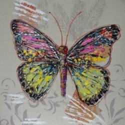Mendola Tablou pictat manual Radiance, dimensiunea 30x30cm