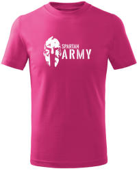 DRAGOWA Tricou de copii scurt Spartan army, roz