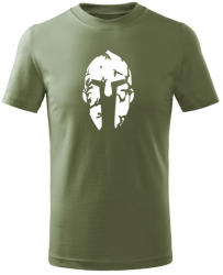 DRAGOWA Tricou de copii scurt Spartan, măsliniu