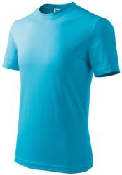 MALFINI Tricou copii Basic, turcoaz (13844)