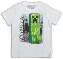 Minecraft Tricou Minecraft ORIGINAL licenta Mojang White