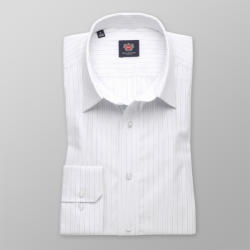 Willsoor Cămașă London slim fit cu dungi pentru bărbați (înălţime 176-182) 8259