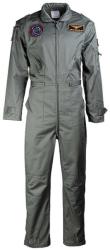 Mil-Tec Flight overall salopetă copii cu patch-uri, măslinie