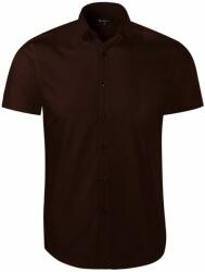 MALFINI Cămașă pentru bărbați cu mânecă scurtă Flash - Cafeniu | XL (2602716)