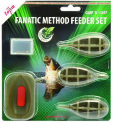 Carp Zoom Set Carp Zoom Fanatic Method Feeder (cz1114)