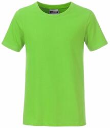 James & Nicholson (Daiber) Tricou clasic pentru băieți din bumbac organic 8008B - Limo verde | XS (1-8008B-1755043)