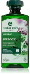 Farmona Natural Cosmetics Laboratory Herbal Care Burdock Sampon pentru scalp gras si fire de par cu terminatii uscate 330 ml