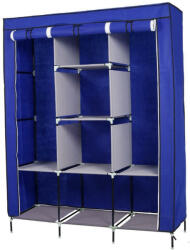 Timeless Tools Sifonier mobil, dimensiuni 130x45x170 cm-albastru (HOP1000701-1) Garderoba