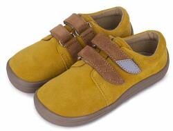 BEDA Teniși barefoot respirabili cu velcro pentru copii "Beda" - galbenă mărimi copii 37 (15-00604-16-37)