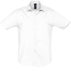 SOL'S Camasa barbati SO17030 SOL'S BROADWAY, maneca scurta, alb (so17030wh)