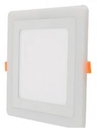 SPN Spot LED Patrat Doua Culori 24+12W 3000k-6500k Trei Functii (SPNDL73S56)