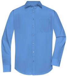 James & Nicholson (Daiber) Cămașă cu mânecă lungă pentru bărbați JN678 - Aqua | L (1-JN678-1760002)