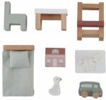 Little Dutch Accesorii din lemn FSC pentru casute de papusi - Extensie mobilier camera copilului - Little Dutch Casuta papusi