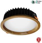 APLED Corp de iluminat LED încastrat RONDO LED/12W/230V 3000K d. 20 cm lemn masiv stejar APLED (AP0176)