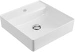 Excellent Rima 2.0 lavoar 40x40 cm pătrat de blat alb CEEX. 4901.400. WH (CEEX4901400WH)