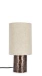 Bizzotto Veioza metal maro bumbac crem Bihar 21x41 cm (0828152)