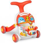 RicoKids Antemergator educational 2 in 1 Ricokids RK-810 Alb cu rosu (EDI781001) - toysforkids
