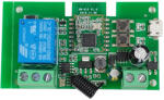 SmartWise 5V-32V egy áramkörös, Zigbee + RF NO/NC okosrelé (SMW-REL-532V-1RF-ZB)