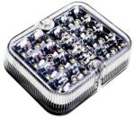 KT Trade Lampă LED auto de marșarier SINGLE LED/1W/12V IP67 argintie (KT0034)