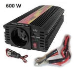 CARSPA Convertor de tensiune Carspa CAR600U-122 12V/230V USB 600W, sinusoidal modificat (CAR600U-122)