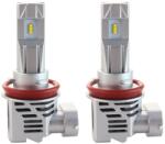 Techstar Set 2 LED-uri Auto Techstar® M3, H11, 40w, 8000 Lumeni, 6500K, AUTO, 12-24 Volti, ZES, Canbus, Miez Cupru, Radiator Aluminiu (SKU2512)