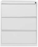 CEHA Clasificator metalic dublu cu 3 sertare, 84x62x102 cm, gri, CEHA (CH110010) Dulap arhivare