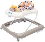 Baby Mix Carucior pentru copii Baby Mix cu volan şi roţi de silicon bej