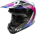 FLY Racing Casca motocross FLY Racing Formula CP alb-negru-violet (AIM140-2369)