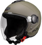 Pilot Fly SV Military Green Matt Cască Moto Jet ECE 22.06 1300gr cu Sunvisor PIL000KRA126 (PIL000KRA126)