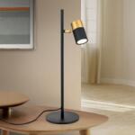 ORION Veioza/Lampa de masa stil minimalist modern KEVIN (LA 4-1218/1 schwarz-gold OR)