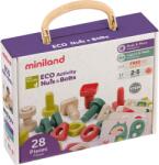 Miniland Joc Educativ pentru dezvoltarea motricitatii Eco Suruburi si piulite (ML32255)
