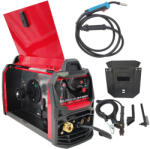 DDT Invertor Aparat de sudura, DDT-2005, cu rola sarma si electrod gaz, MIG MMA DDT PROFESSIONAL, 230 V, 20-350 A curent, 0.8-1.0 mm diametru sarma de sudura, 1.6-5mm diametru electrod de sudura (C2198)
