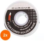 Chrome Set 2 x Fludor 1000 g, 1 mm Chrome (TIV-2xTIN-1000GR/1.0MM-CHR)