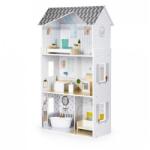 ECOTOYS Casuta de papusi Grace din lemn cu mobilier EDI8210 Casuta papusi