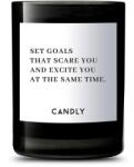 Candly - Lumanare parfumata de soia Set goals that scare you and excite you at the same time 250 g 99KK-AKU12B_99X (No5SGT)