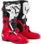 Alpinestars Ghete moto Alpinestars Tech 10 Enduro roșu-negru-alb (AIM130-589)