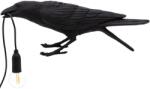 Seletti Lampă de masă BIRD PLAYING, 33 cm, negru, Seletti (SLT14736)