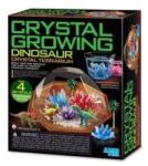 4M Set experimente de crescut Cristale, terariu cu Dinozauri (4M-03926/EU)