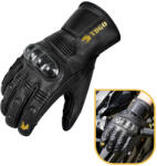 Techsuit Manusi de Barbati, XL, pentru Moto - Techsuit (OG106) - Black (KF2343460)