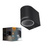 Videx Aplica de exterior Videx Justin Neagra