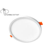 2R Led Panou LED Capri Multi 15W, 4000-4200K cu Diametrul de Montaj Reglabil (19644-)
