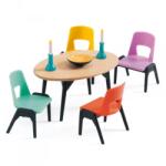 DJECO Joc de rol Mobila Dining, Djeco (DJ07820) Casuta papusi