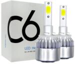 Techstar Set 2 LED-Uri Auto Techstar® C6, 880, 36w, 3800 Lumeni, 6500K, AUTO, 12-24 Volti, COB (SKU2476)